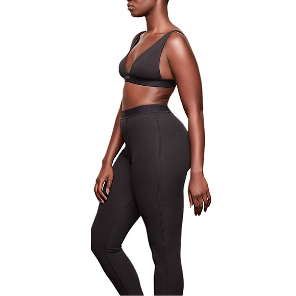 soot SKIMS cotton rib leggings - Picture 4 of 10